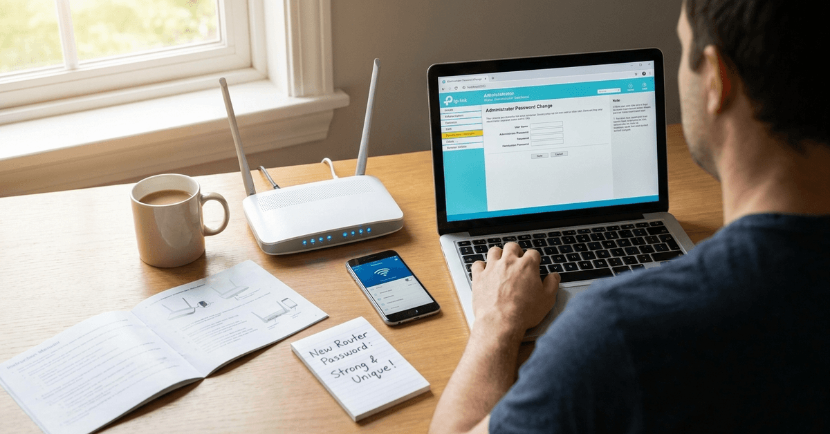 Simple Steps to Change Your Home Router’s Default Login Info
