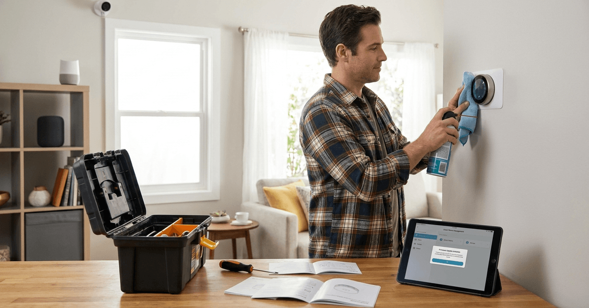 Step-By-Step Maintenance Checklist for Smart Home Hardware