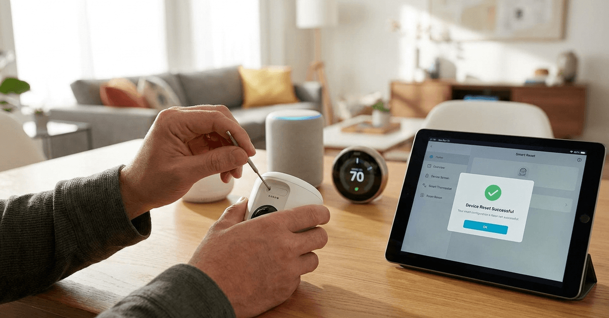 How to Safely Reset a Smart Home Device Before Selling It