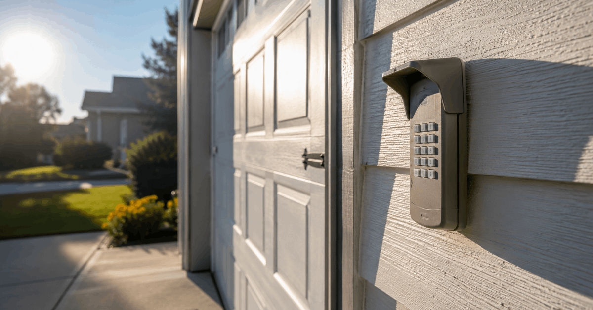 Tips for Protecting Garage Electronic Keypads From Sun Damage