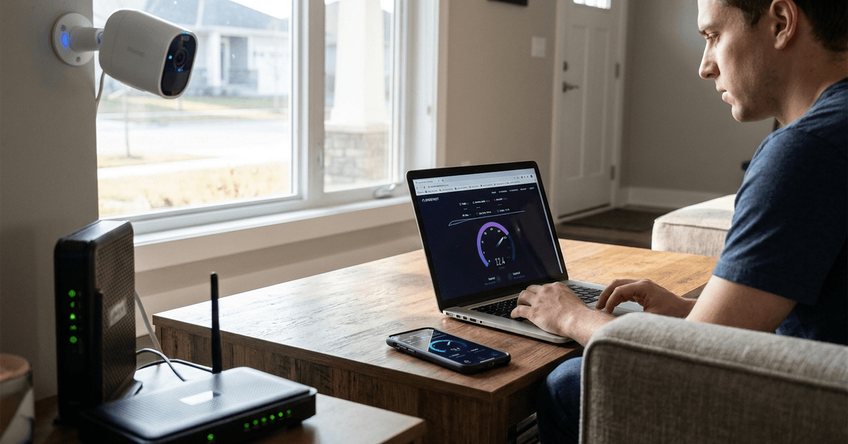 The Right Way to Test Your Home Internet Upload Speed for Cameras