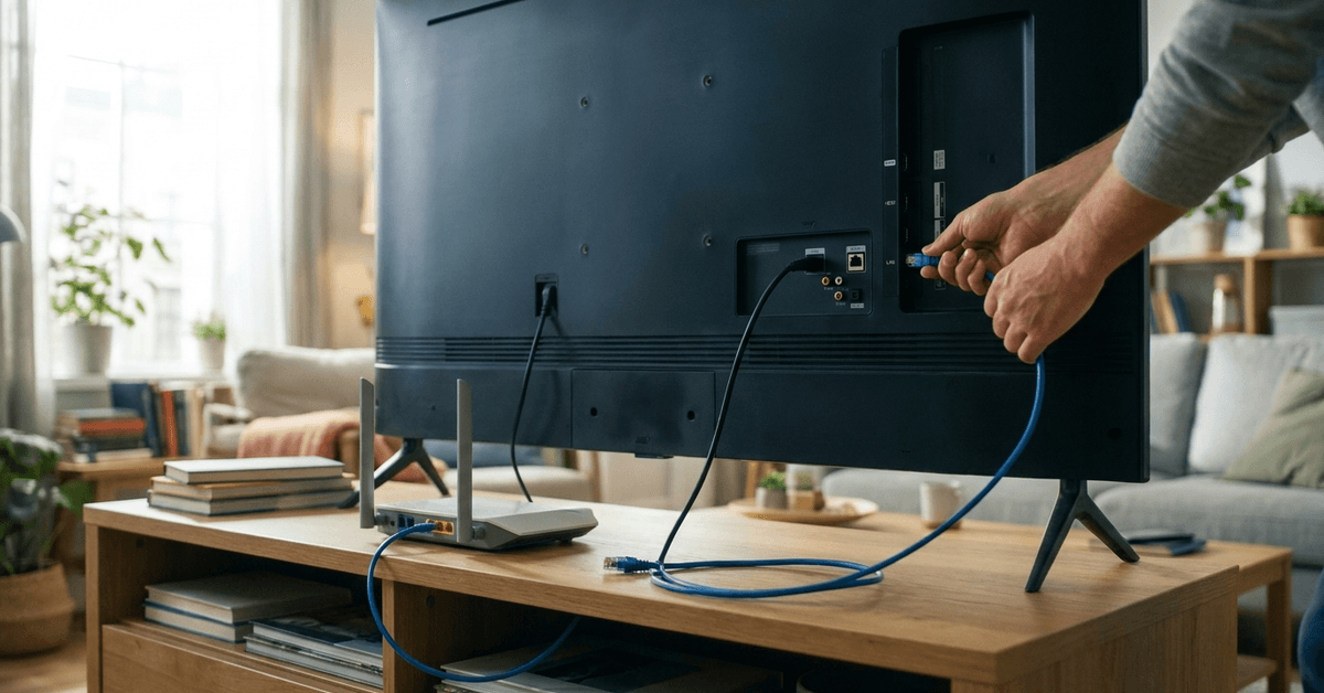 How to Use a Network Cable for Smart Tvs to Reduce Buffering