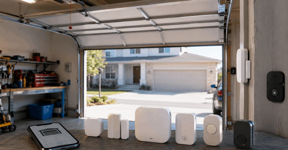 How to Set Up a Notification for When the Garage Door Is Left Open