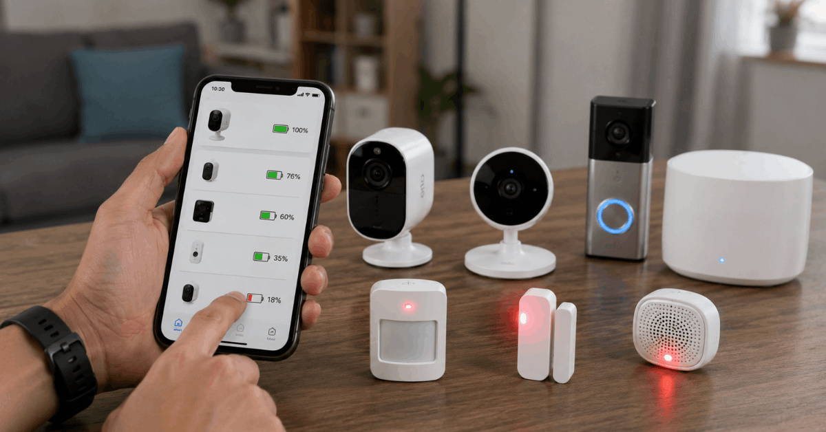 How to Check the Battery Health of Wireless Security Gadgets