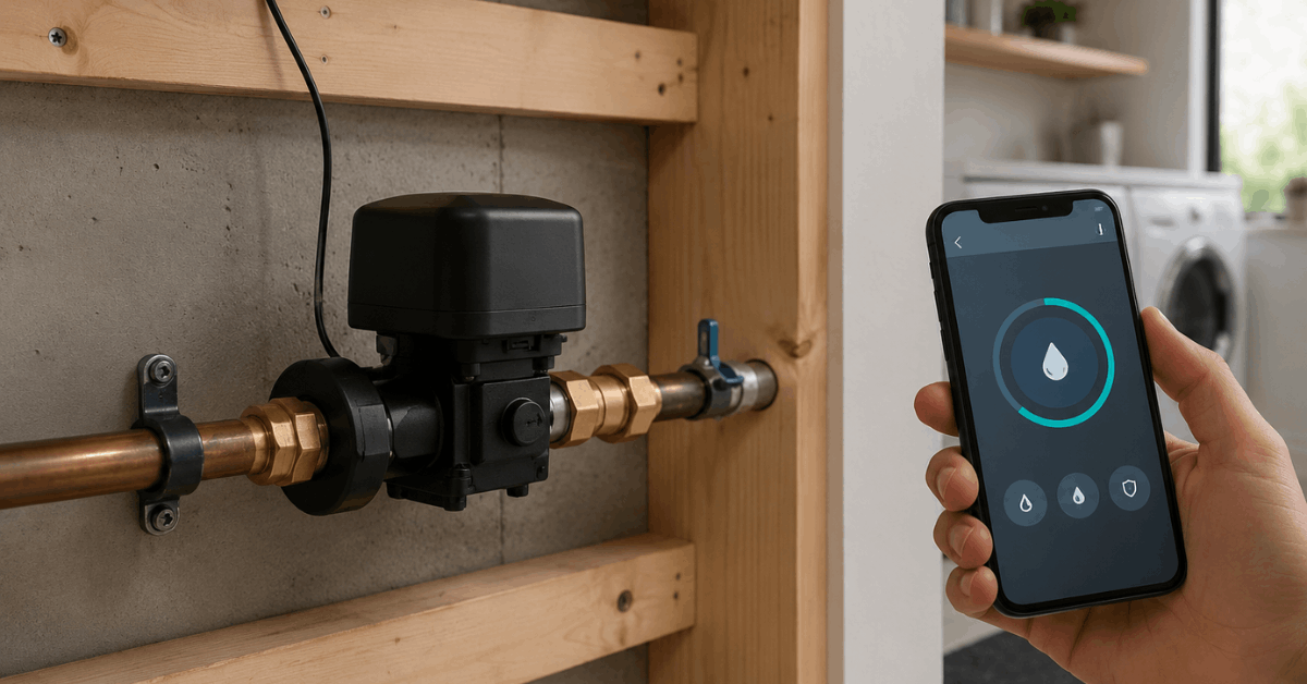 How to Set Up a Smart Water Shutoff Valve for Emergencies