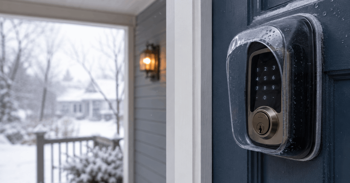 Tips for Protecting Outdoor Smart Locks From Freezing Temperatures