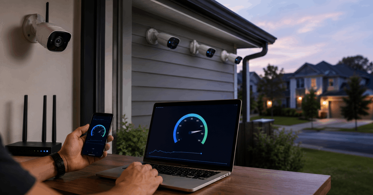 The Right Way to Test Your Home Internet Upload Speed for Cameras