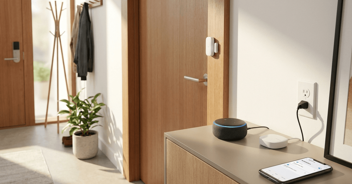 How to Set Up Automated Voice Alerts for Door Openings
