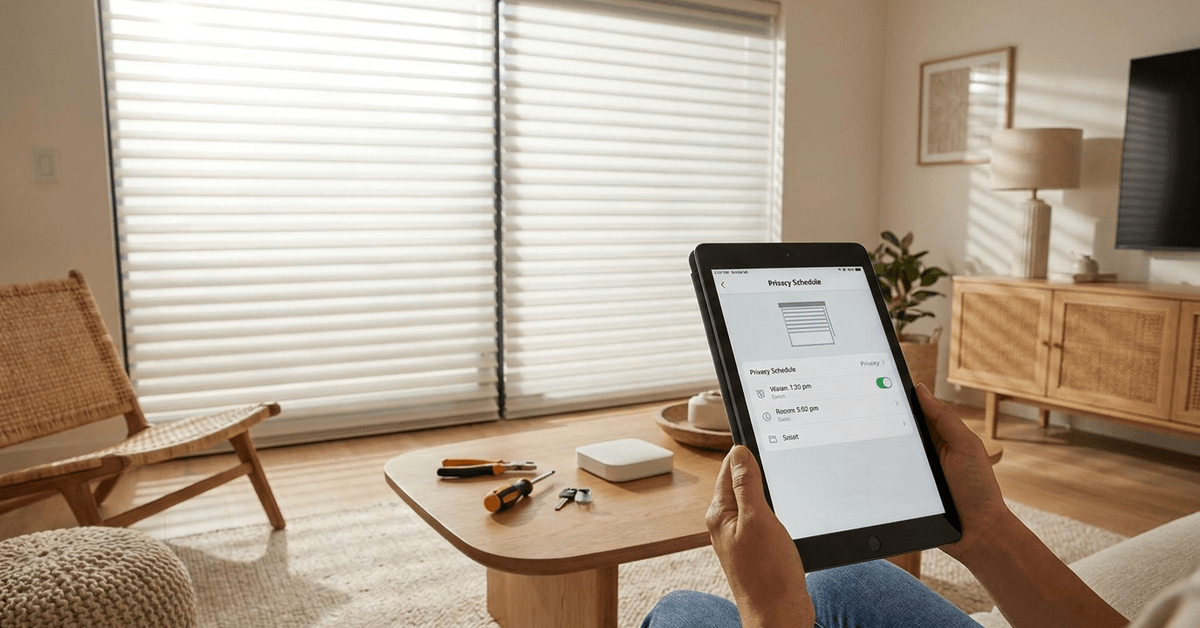 The Right Way to Install Smart Window Blinds for Privacy Schedules