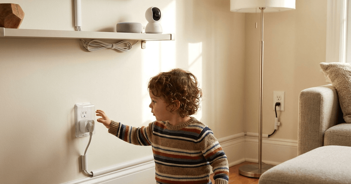 Easy Ways to Childproof Low-Sitting Smart Home Technology