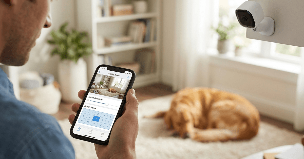 How to Configure Motion Detection Sensitivity to Ignore Pets