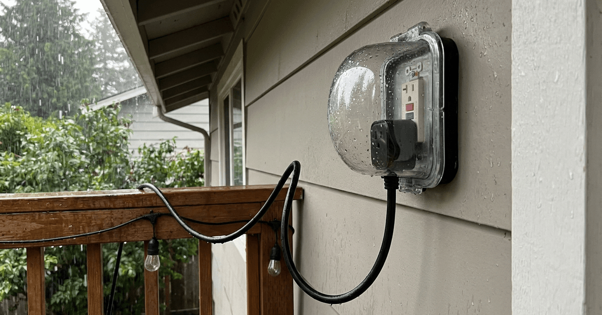 Tips for Securing Outdoor Smart Plugs From Heavy Rain