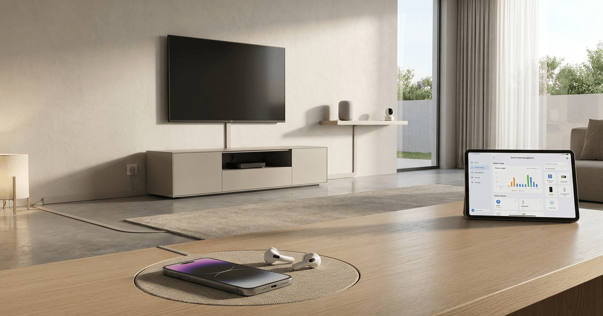 The Best Way to Power Indoor Smart Gadgets Without Visible Wires