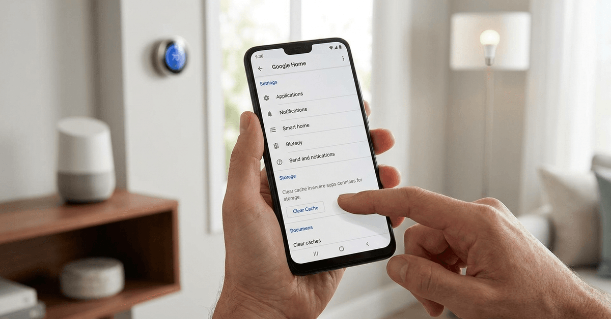 How to Clear Cache on Smart Home Control Apps to Fix Bugs