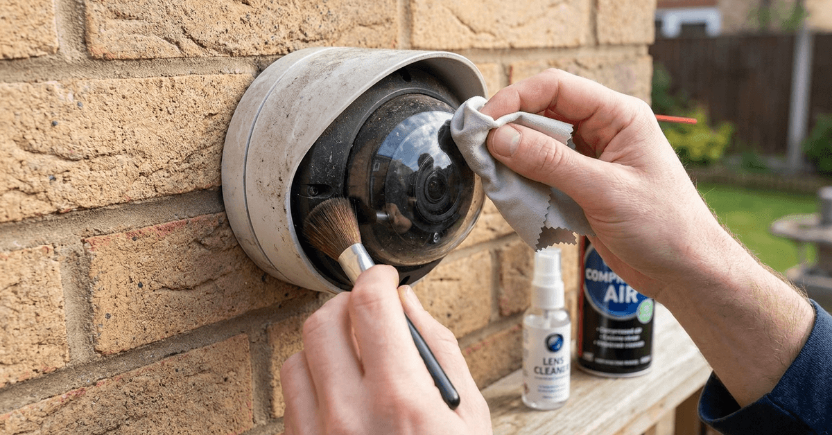 Tips for Cleaning Outdoor Security Camera Lenses Without Scratching Them