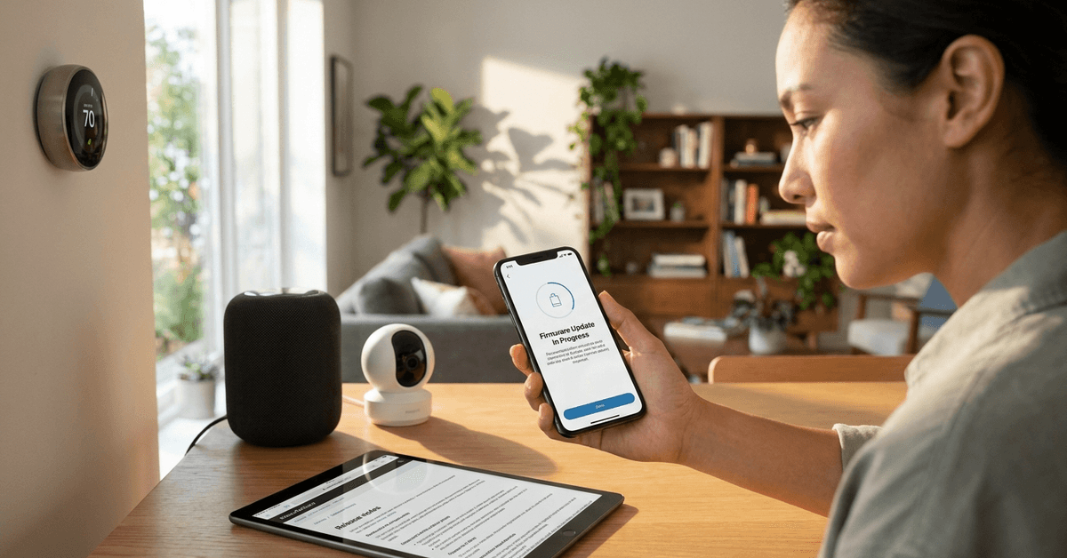 How to Update Your Smart Home Device Firmware to Fix Glitches