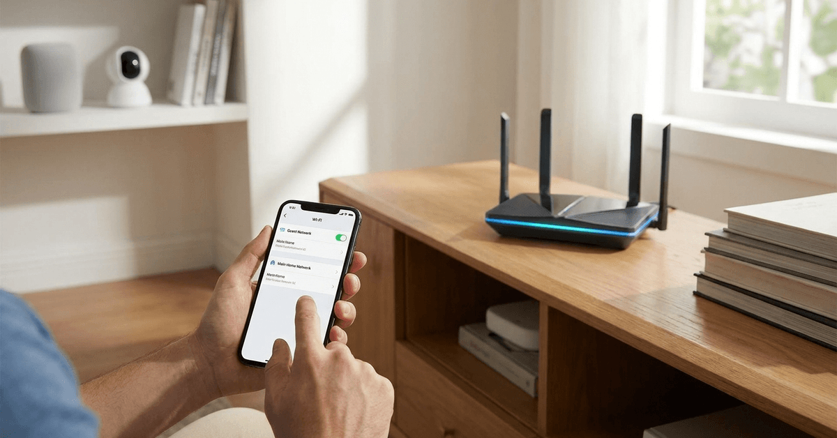 How to Create a Secure Guest Wi-Fi Network for Smart Devices