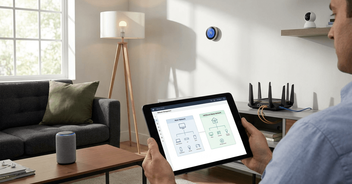 How to Isolate Smart Home Appliances on a Separate Network Band