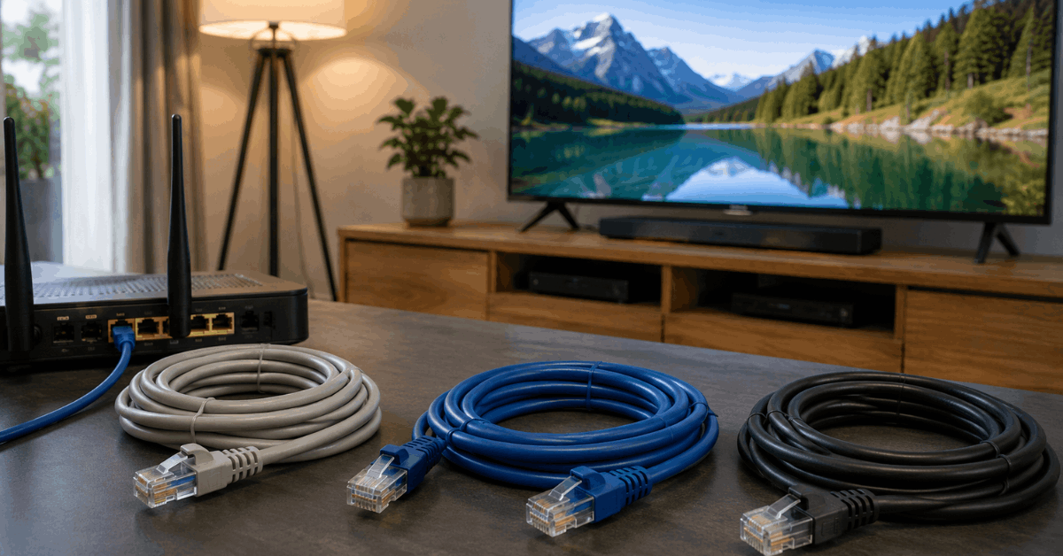 How to Use a Network Cable for Smart Tvs to Reduce Buffering