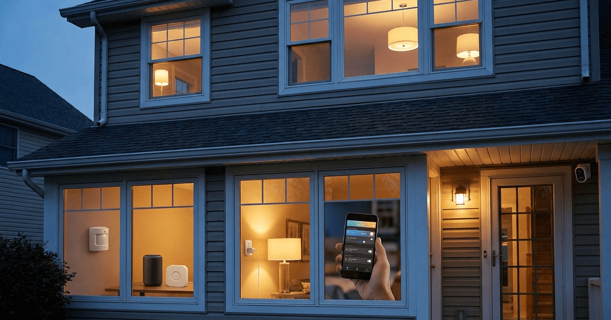 How to Automate Your Lights to Make It Look Like Someone Is Home