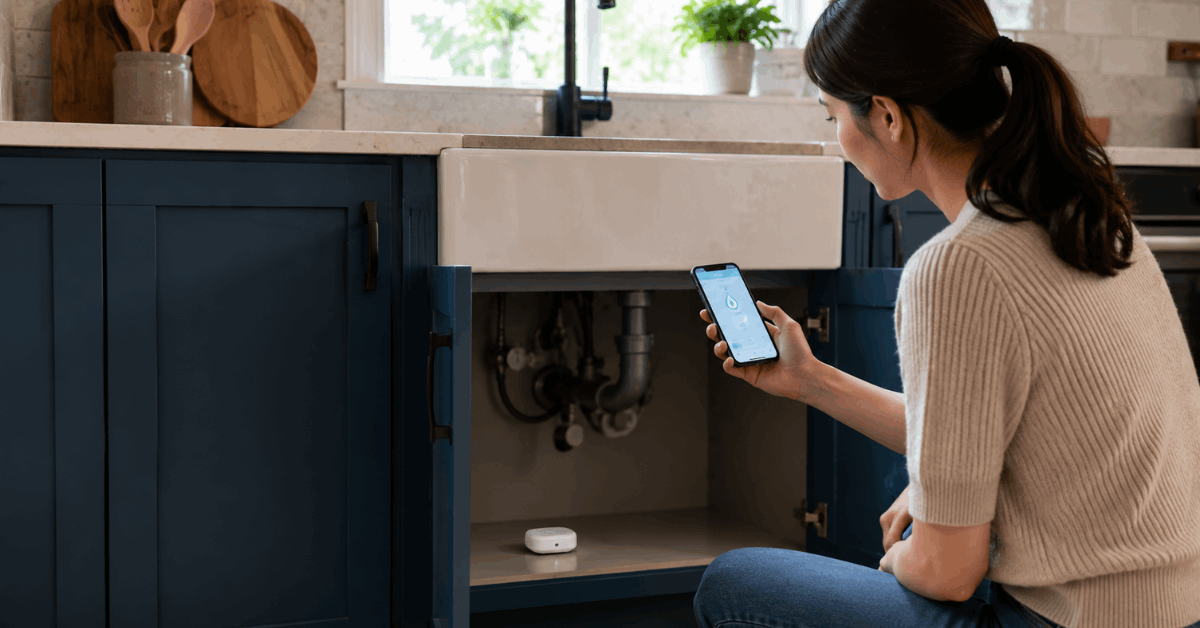 How to Use Smart Water Leak Sensors to Prevent Kitchen Damage