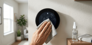 The Best Way to Clean Smart Thermostat Touchscreens