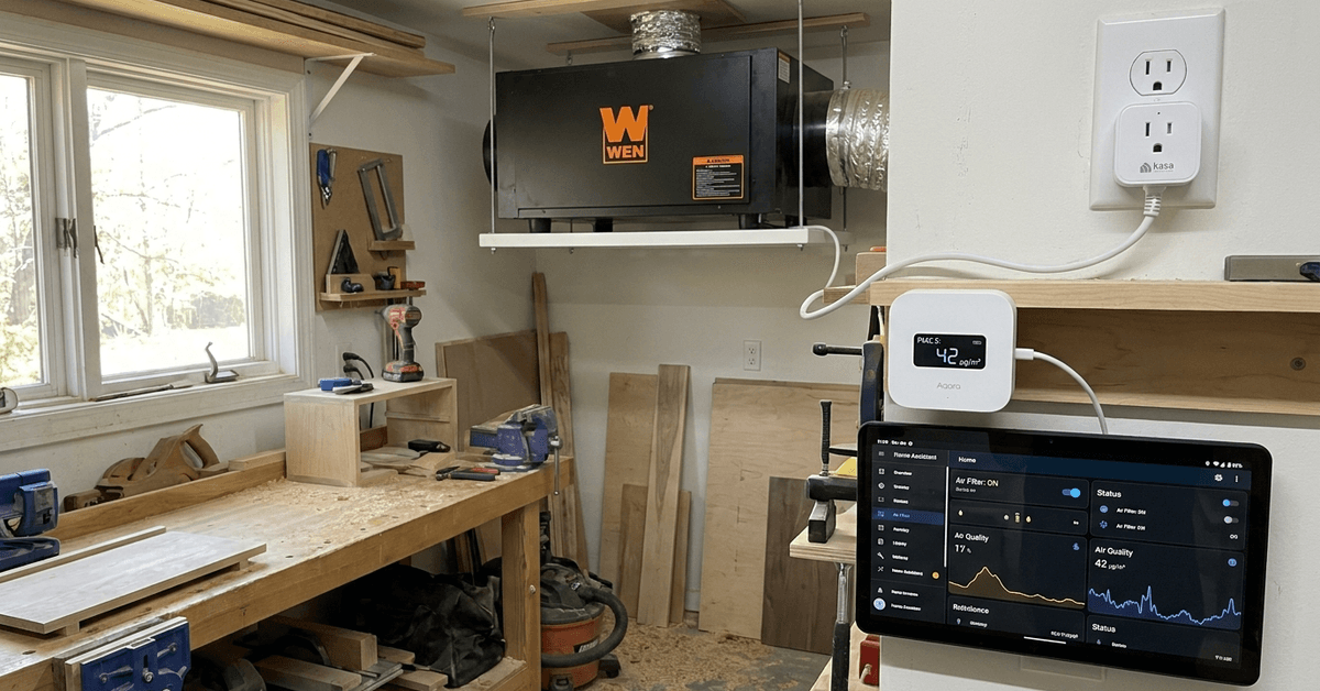 How to Set Up a Simple Home Workshop Air Filtration Automation