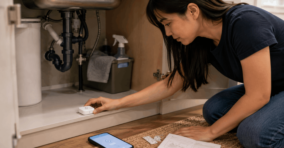 How to Use Smart Water Leak Sensors to Prevent Kitchen Damage